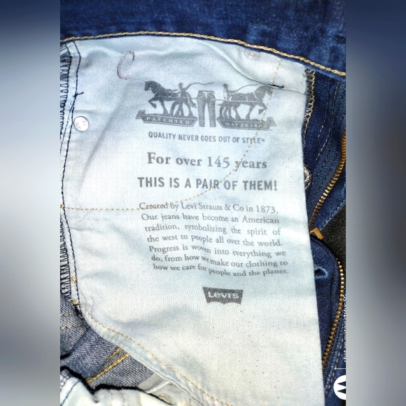 Levi Strauss Men's WaterLess BlueJeans - Picture 6 of 11